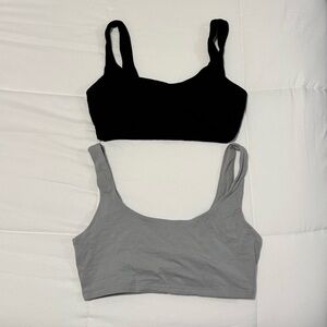Aritzia Babaton Bra Tops, Black and Gray